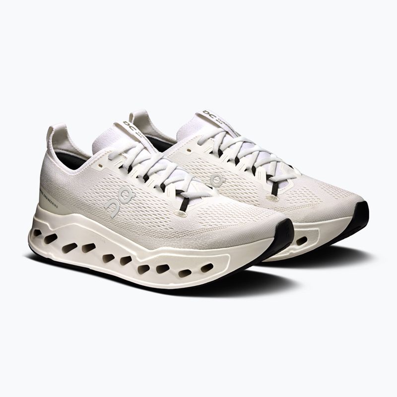 Pánske bežecké topánky On Cloudsurfer  Max Wide white/white 10