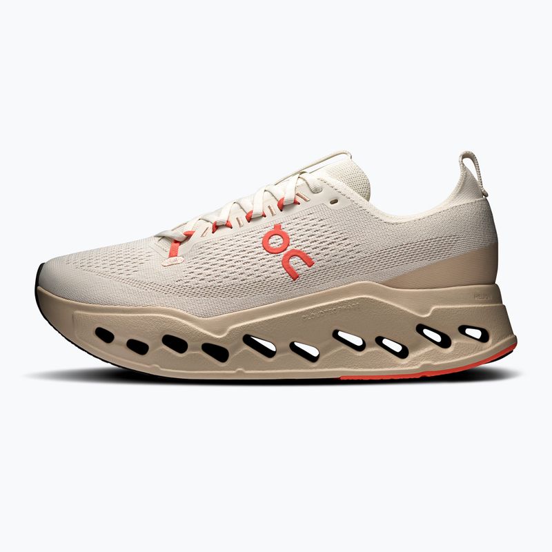 Pánske bežecké topánky On Cloudsurfer Max ivory/salmon 2