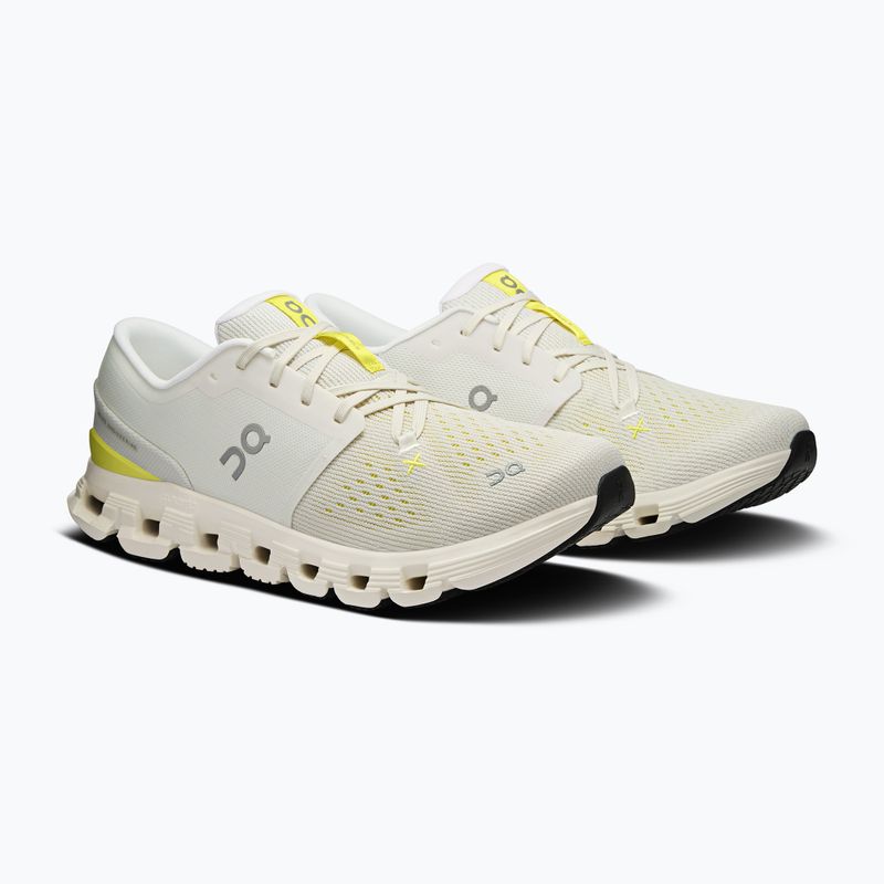 Pánske bežecké topánky On Cloud X 4 ivory/lime 3