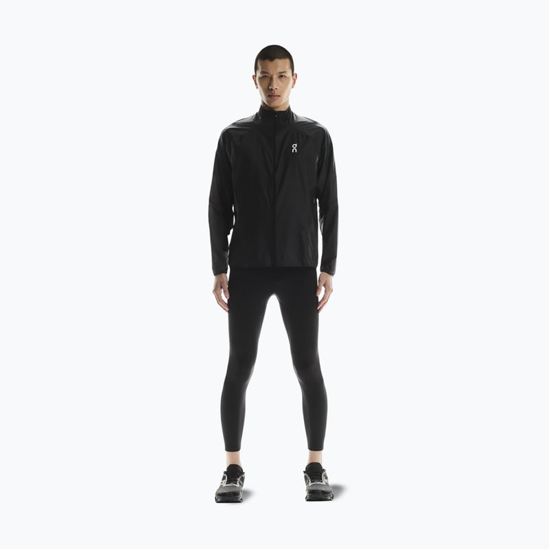 Pánske bežecké legíny On Performance Winter black 2