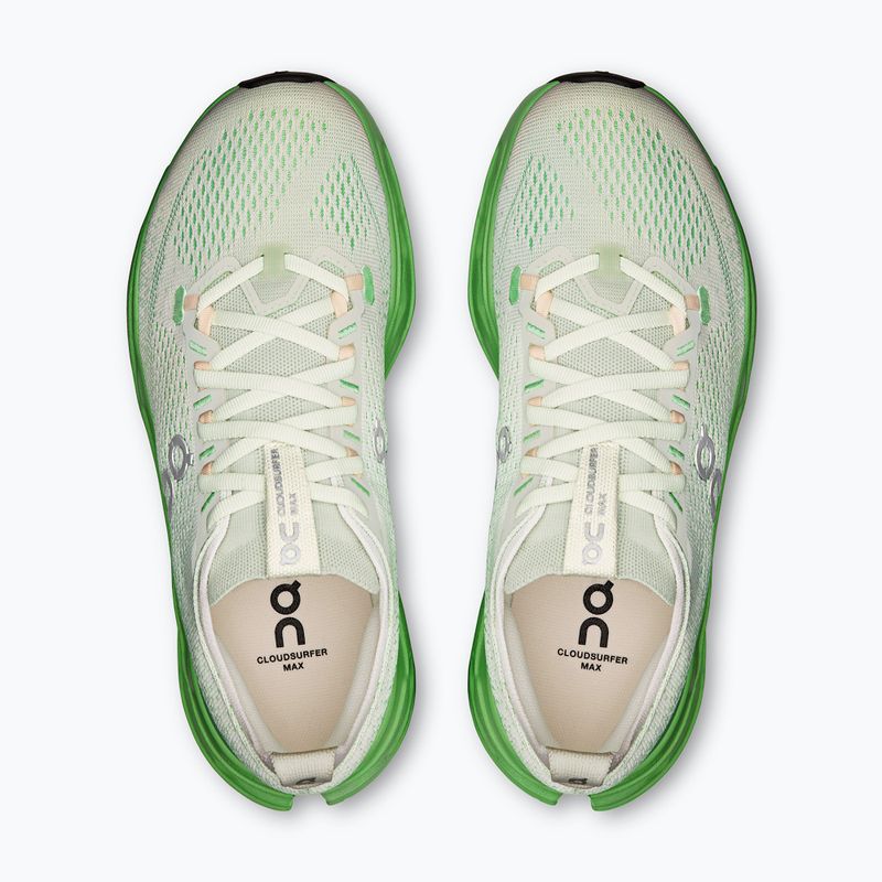 Dámske bežecké topánky On Cloudsurfer Max mineral/honeydew 13