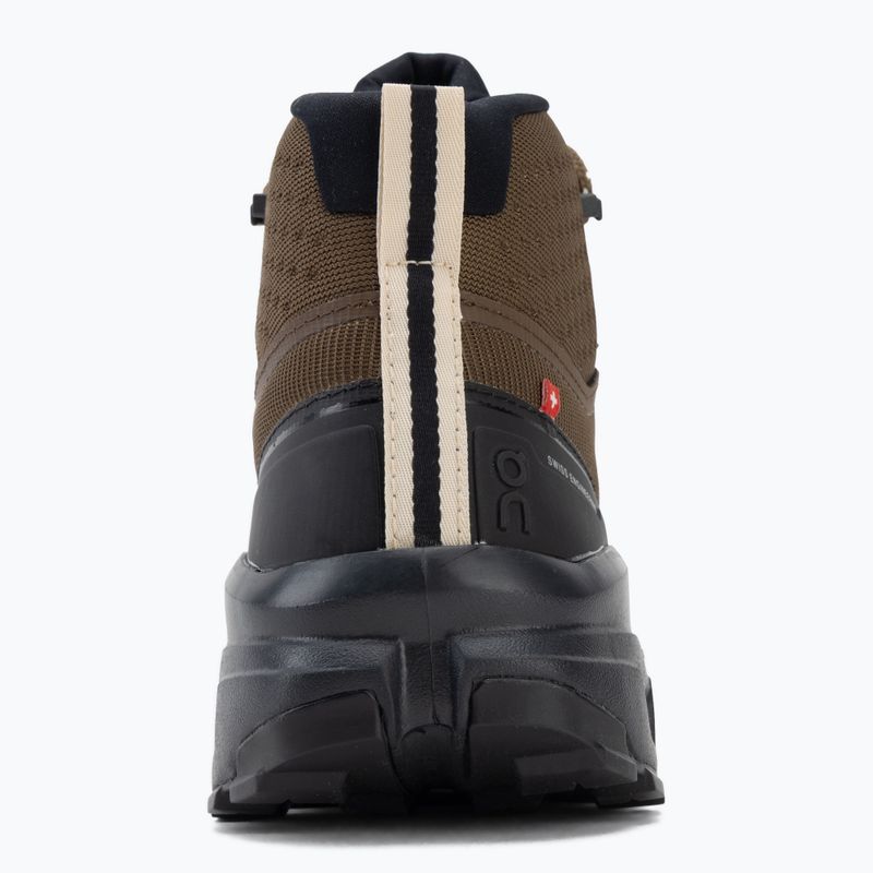 Pánske turistické topánky On Cloudrock Mid Waterproof earth/black 6