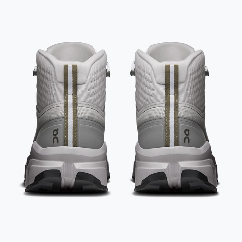 Pánske turistické topánky On Cloudrock Mid Waterproof glacier/alloy 5