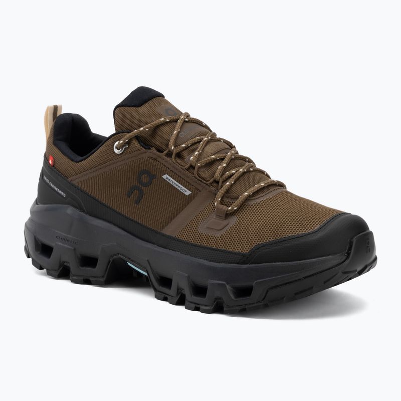 Dámske topánky On Cloudrock Low Waterproof earth/black
