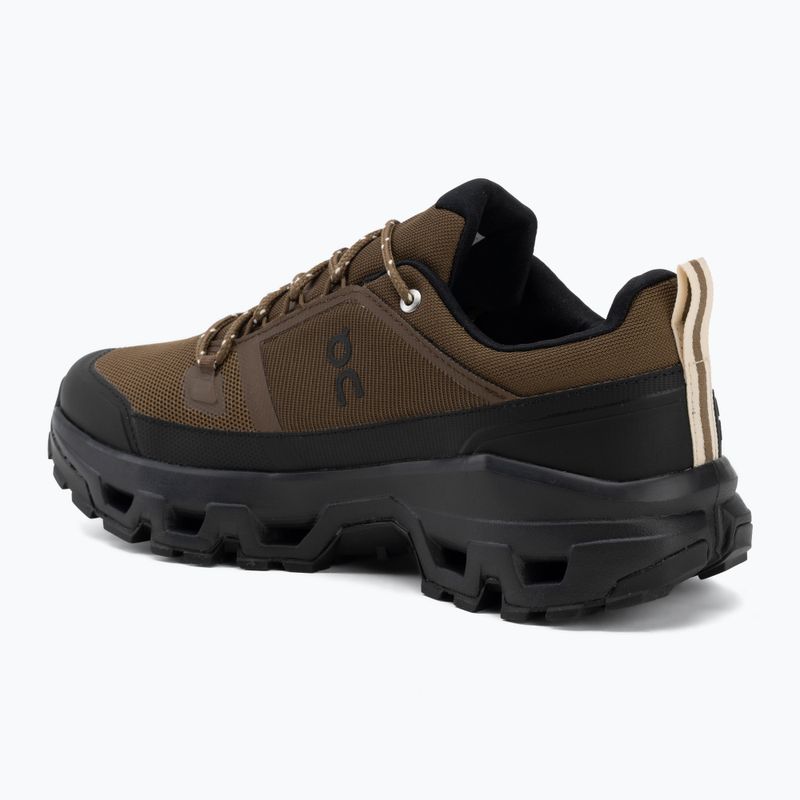 Pánska obuv On Cloudrock Low Waterproof earth/black 3
