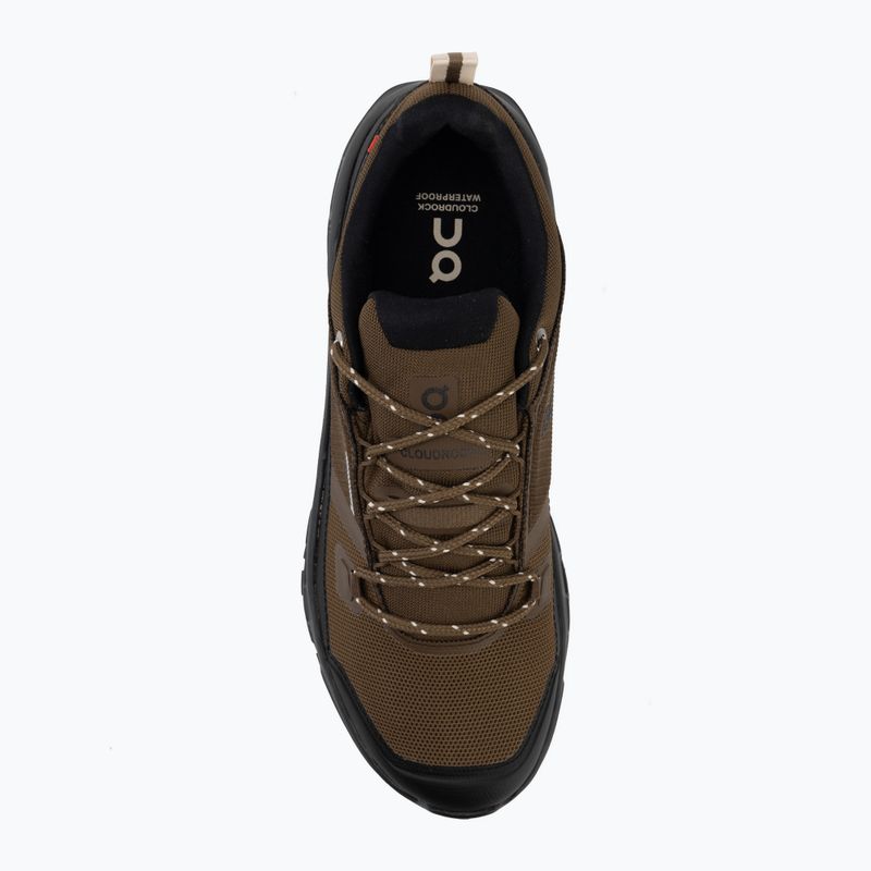 Pánska obuv On Cloudrock Low Waterproof earth/black 5