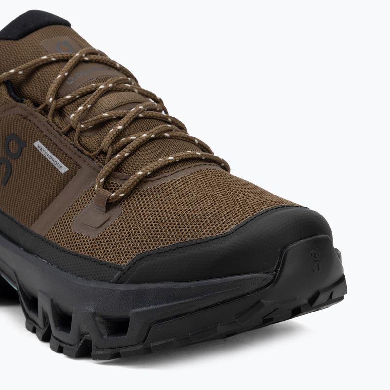 Pánska obuv On Cloudrock Low Waterproof earth/black 7