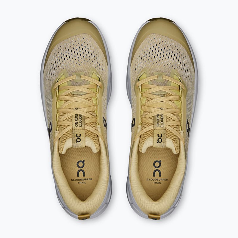 Pánske bežecké topánky On Running Cloudsurfer Trail 2 safari/glacier 6