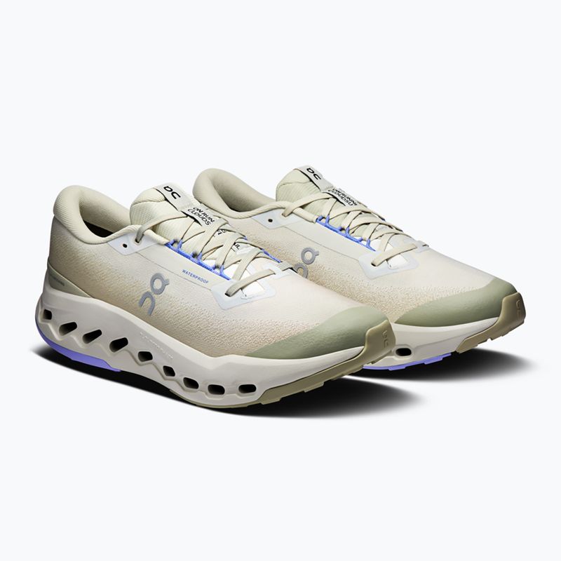 Pánske bežecké topánky On Running Cloudsurfer Trail 2 Waterproof ghost/chalk 3