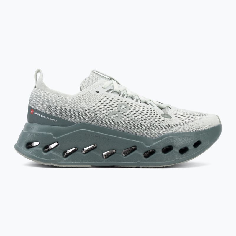 Pánske bežecké topánky On Cloudsurfer Max iceberg/olive 2