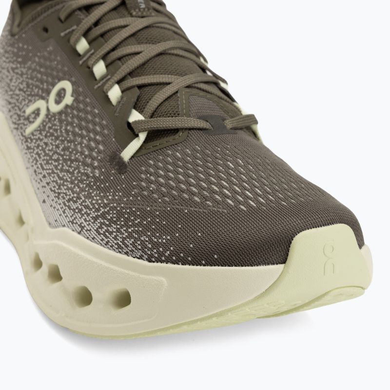 Pánske bežecké topánky On Cloudsurfer Max olive/seedling 7