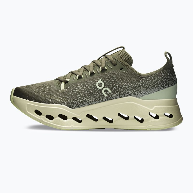 Pánske bežecké topánky On Cloudsurfer Max olive/seedling 2
