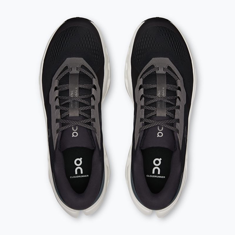 Pánske bežecké topánky On Running Cloudrunner 3 black/ivory 5