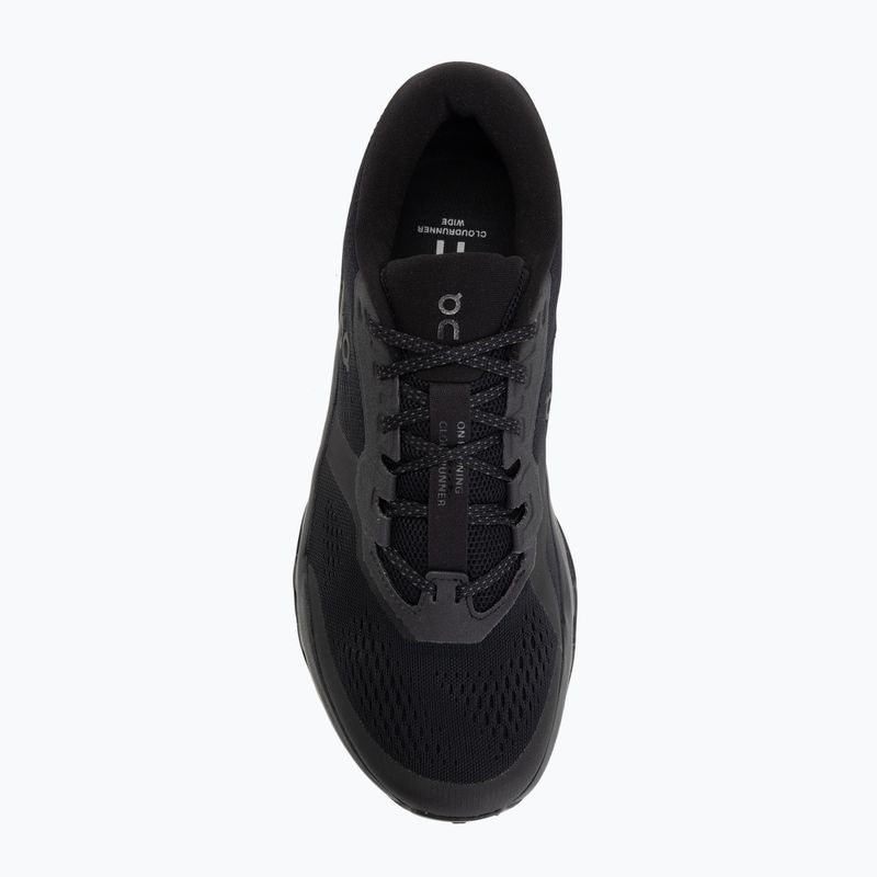 Pánske bežecké topánky On Cloudrunner 3 Wide black/black 5