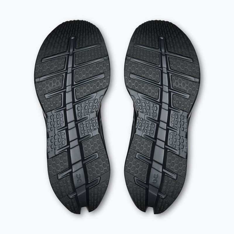 Pánske bežecké topánky On Cloudrunner 3 Waterproof black/black 5