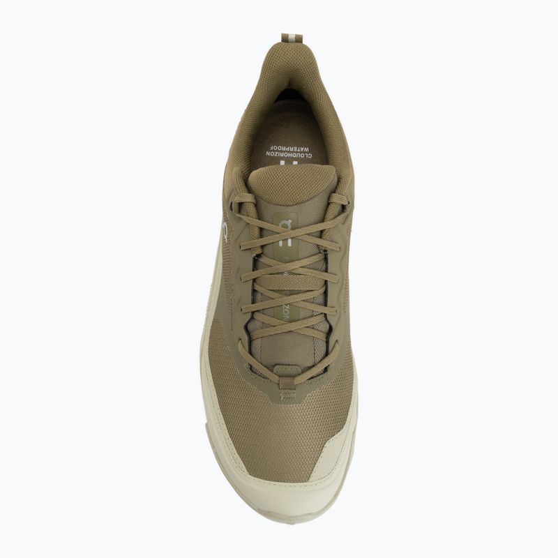 Pánska trekingové topánky On Running Cloudhorizon 2 Waterproof olive/chalk 5