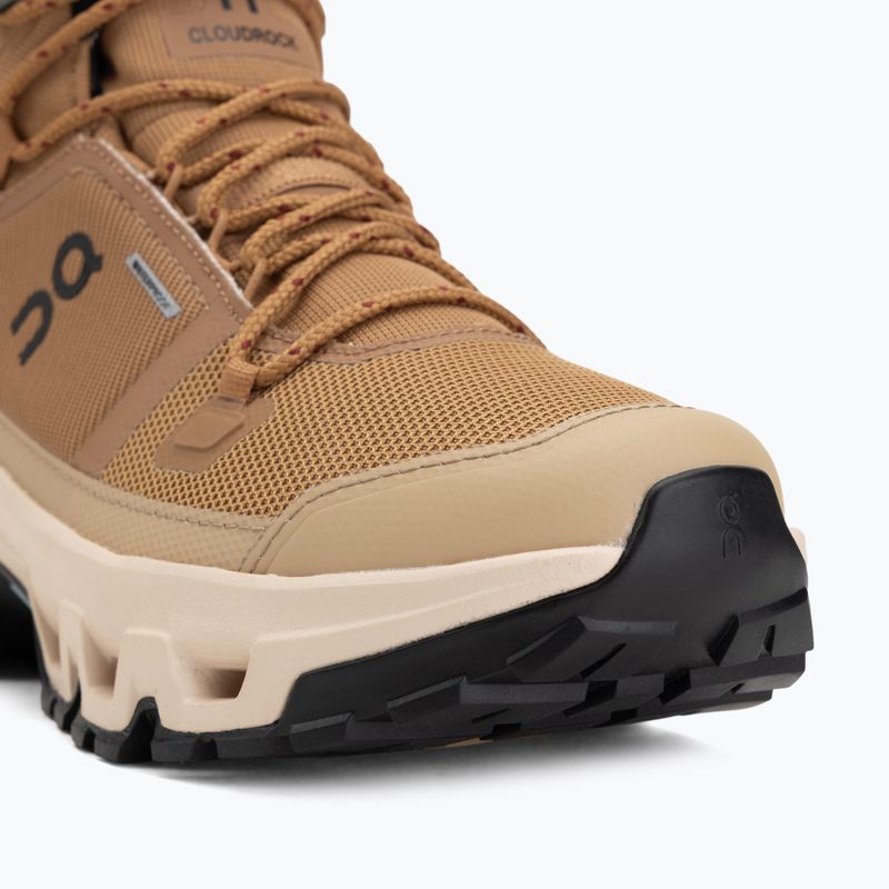 Dámske topánky On Cloudrock Mid Waterproof sphinx/sand 7