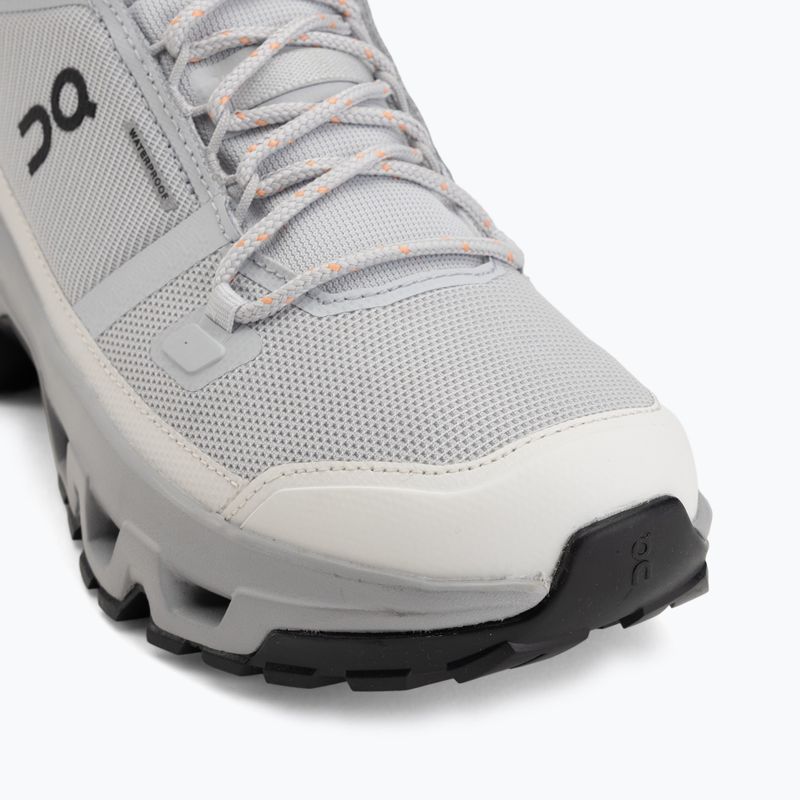Dámske turistické topánky On Cloudrock Mid Waterproof glacier/alloy 7