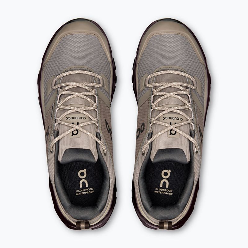 Dámske topánky On Cloudrock Low Waterproof Cinder/Ox 6