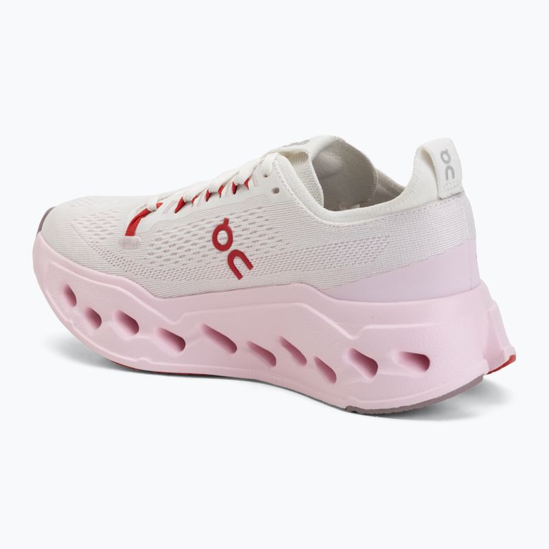 Dámske bežecké topánky On Cloudsurfer Max ivory/peony 3