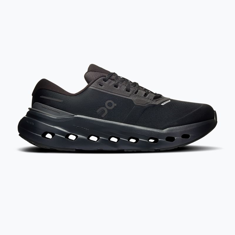 Dámske bežecké topánky On Cloudrunner 3 Waterproof black/black