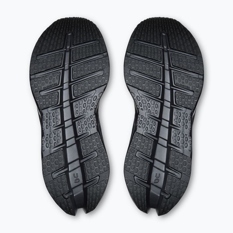 Dámske bežecké topánky On Cloudrunner 3 Waterproof black/black 5