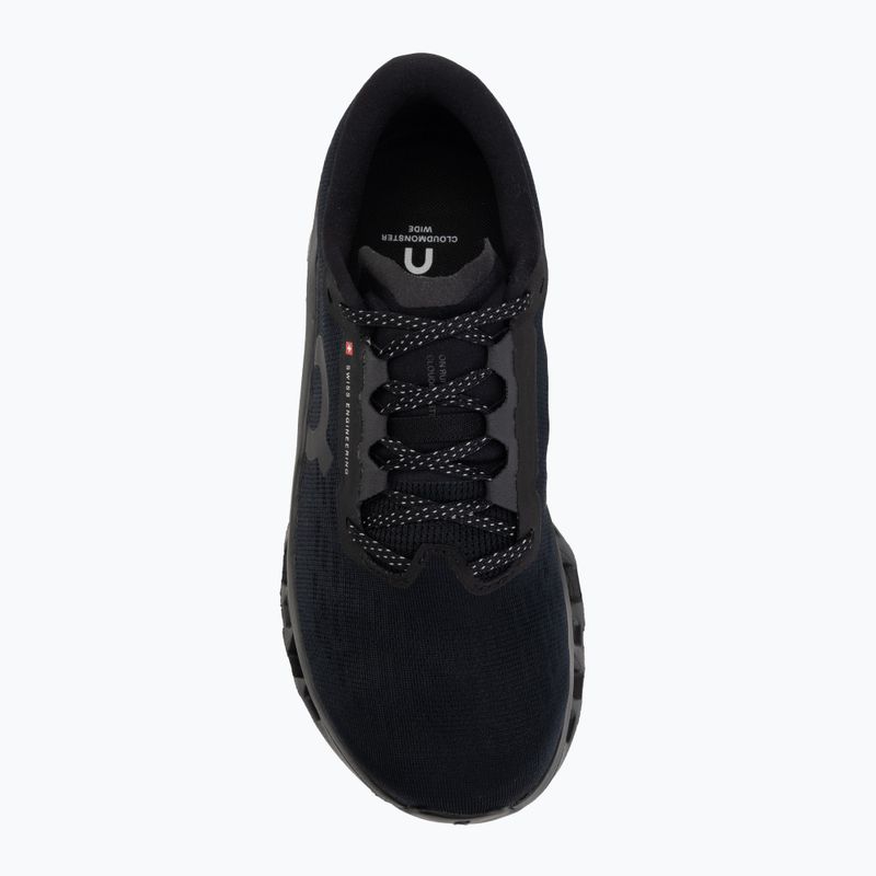 Dámske bežecké topánky On Cloudmonster 3 Wide black/black 5