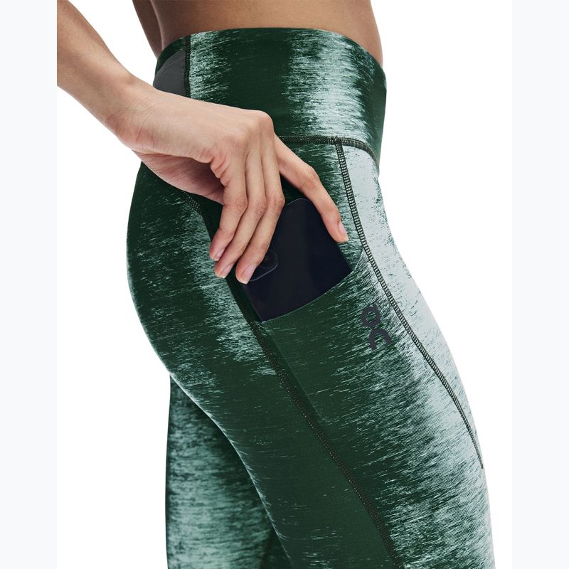 Bežecké legíny On Performance Tights Terra cove/kaitoke 7