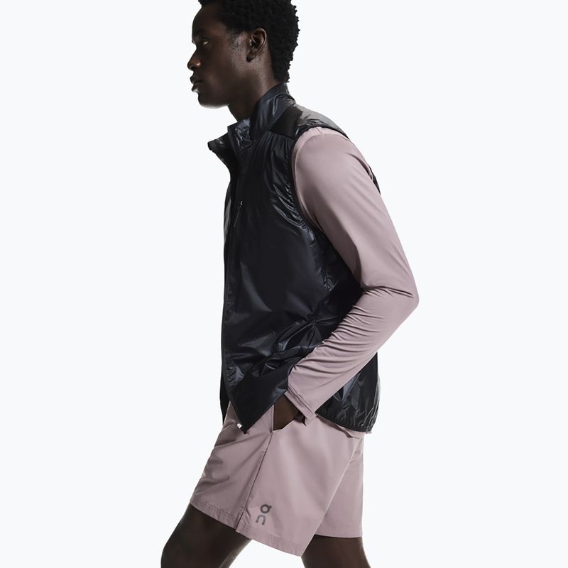 Pánske bežecké šortky On 5" Core heron 4