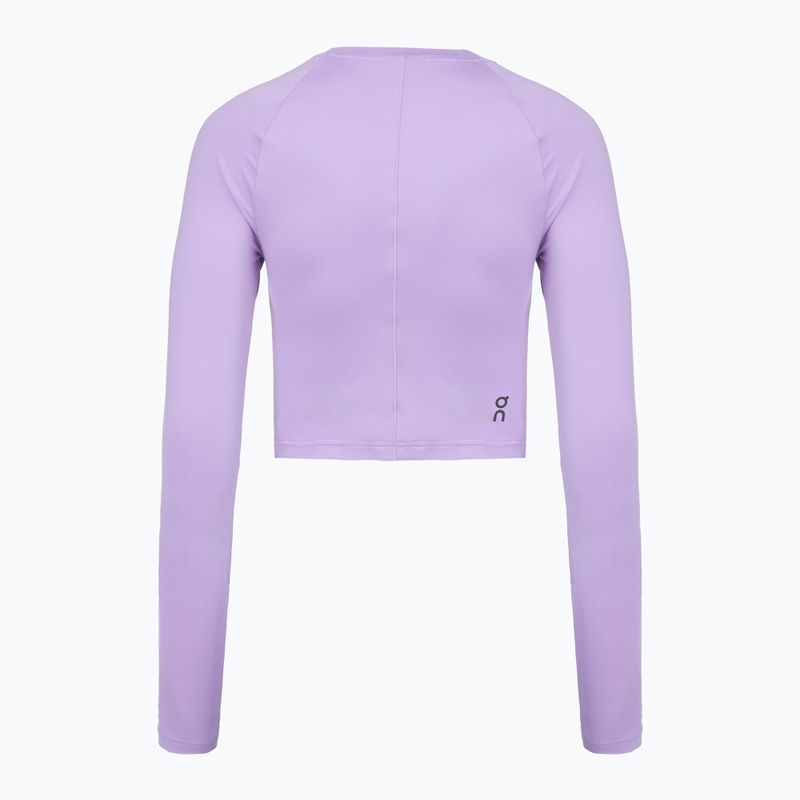 Dámske tréningové tričko longsleeve On Running Studio Long-T Crop bloom 2