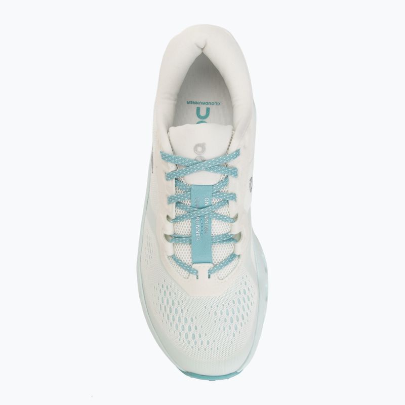 Dámske bežecké topánky On Cloudrunner 3 ivory/aquamarine 5