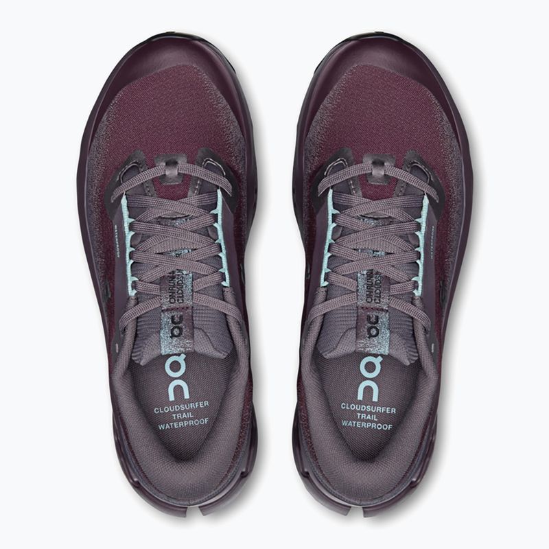 Dámske bežecké topánky On Cloudsurfer Trail 2 Waterproof urchin/pebble 6