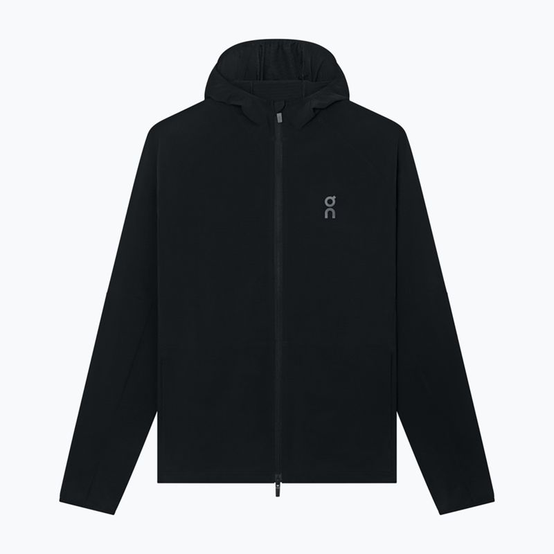 Pánska bežecká bunda On Weather Hoodie black
