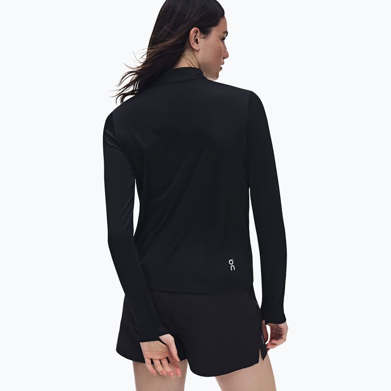 Dámska bežecká mikina On Core 1/4 Zip black 5