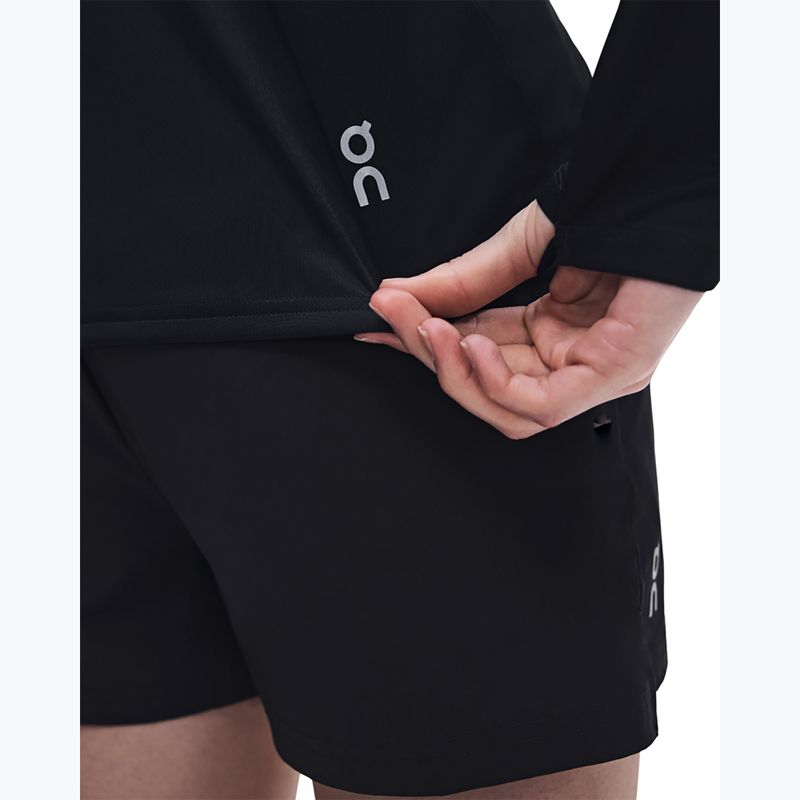 Dámska bežecká mikina On Core 1/4 Zip black 7