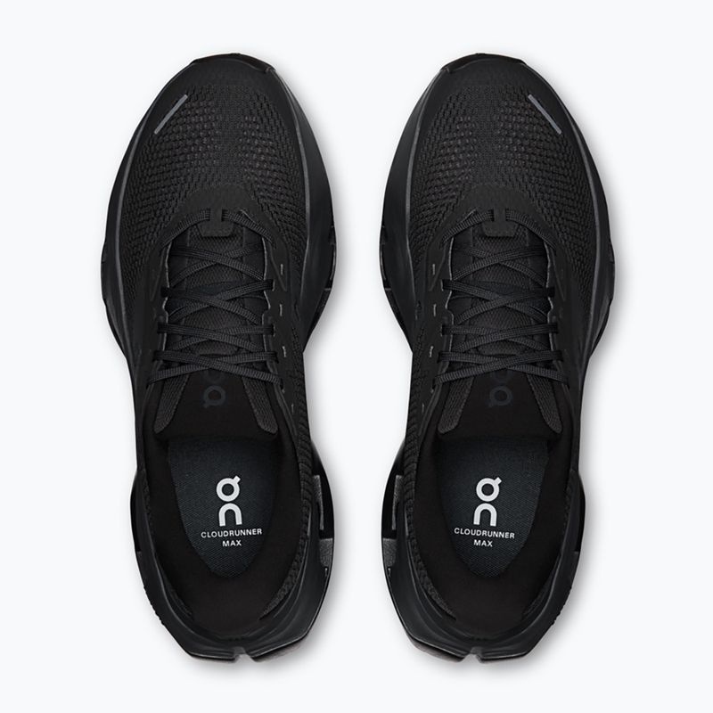 Pánske bežecké topánky On Cloudrunner 3 Max black/black 3