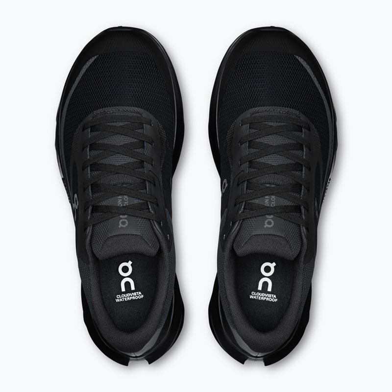 Dámske bežecké topánky On Cloudvista 3 Waterproof black/black 3