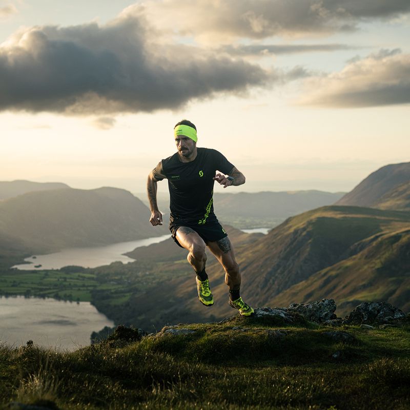 Muške trkačke cipele SCOTT Supertrac Speed RC crne/sigurno žute 11