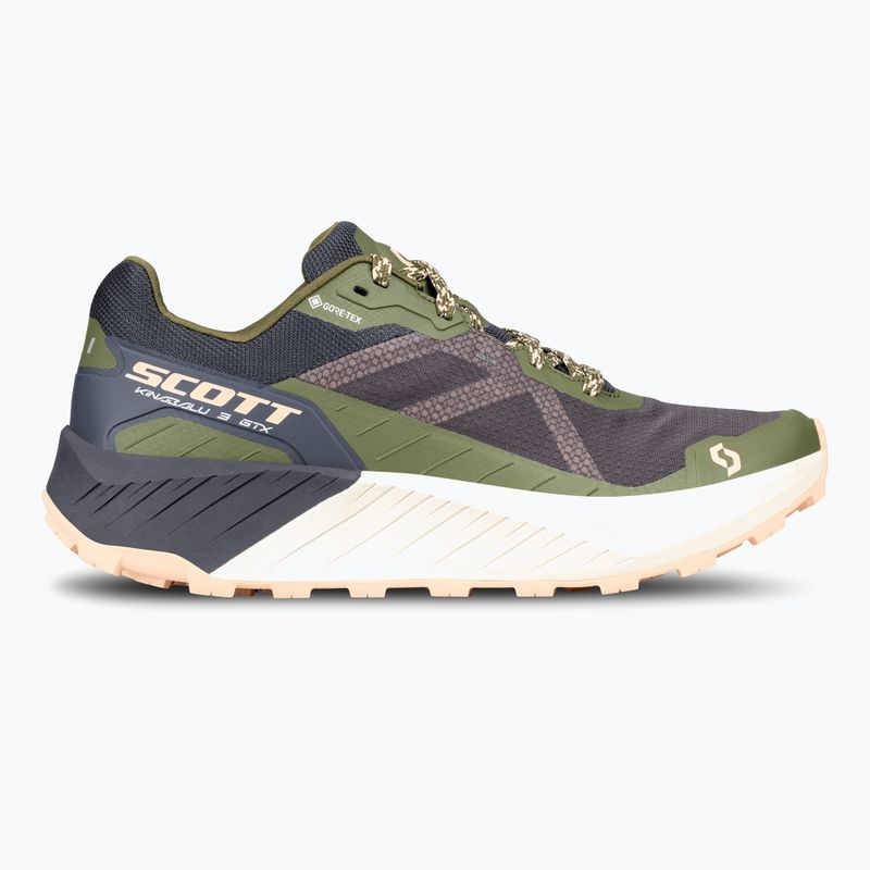 Damskie buty do biegania SCOTT Kinabalu 3 Gore-Tex czarne/zielone fir 8