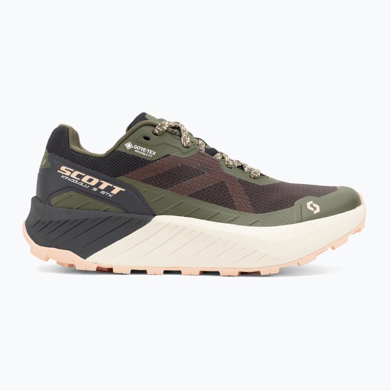 Damskie buty do biegania SCOTT Kinabalu 3 Gore-Tex czarne/zielone fir 2