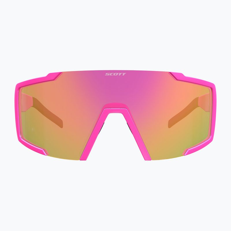 Slnečné okuliare SCOTT Shield Compact acid pink/pink chrome 2