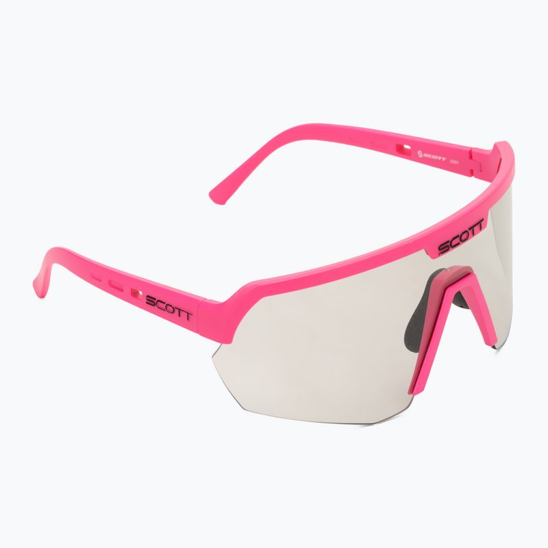 Slnečné okuliare SCOTT Sport Shield LS acid pink/grey light sensitive