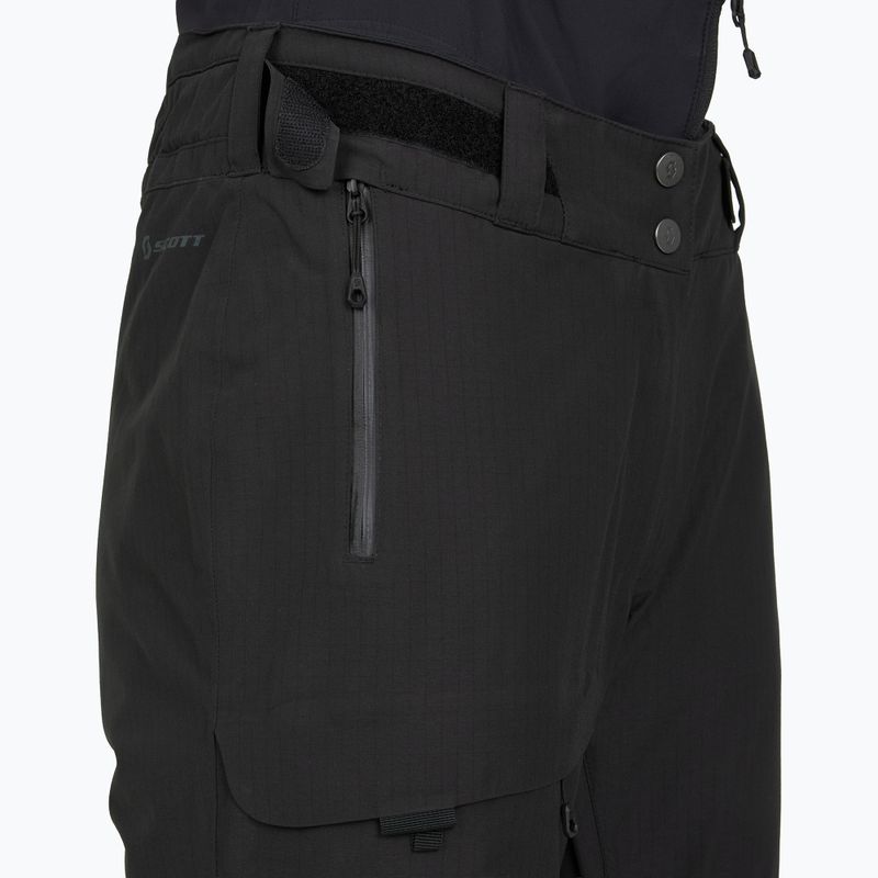Dámske lyžiarske nohavice SCOTT Ultimate Dryo Ripstop black 4