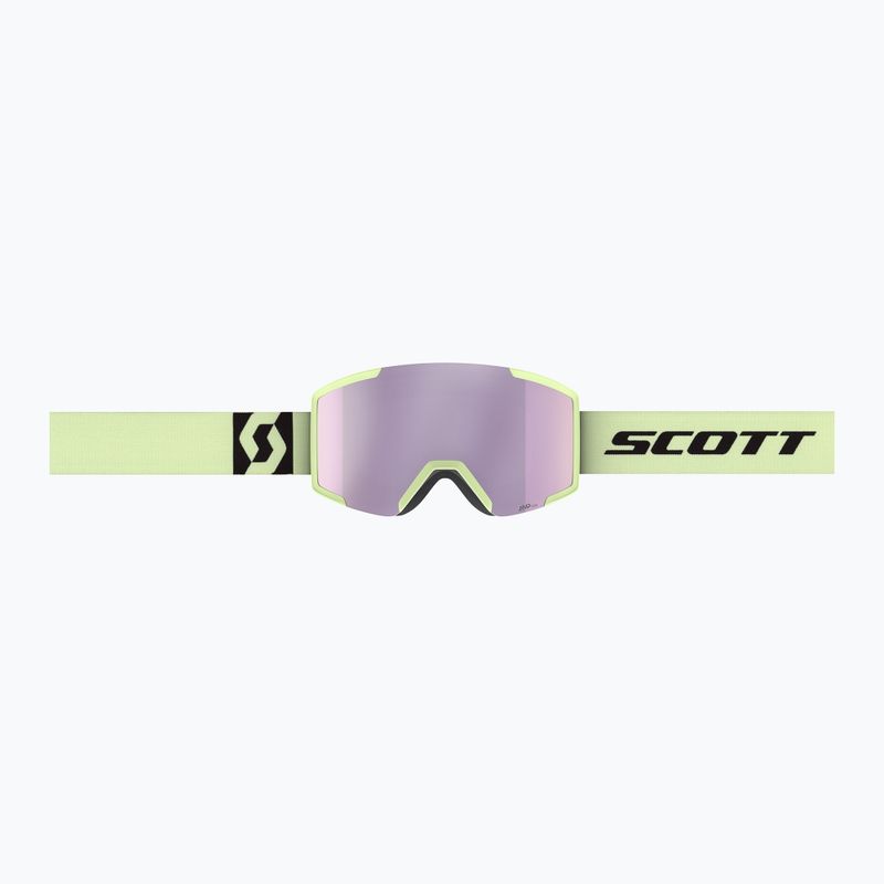 Lyžiarske okuliare SCOTT Shield AMP Pro acid yellow/amp pro lavender chrome 2