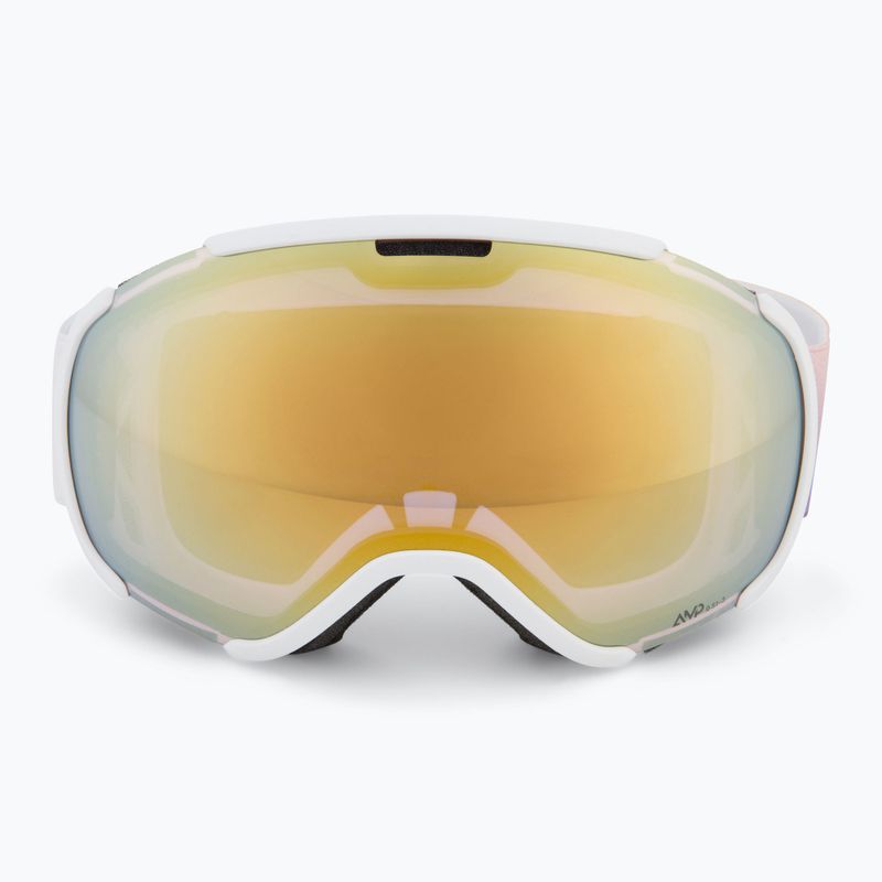 Lyžiarske okuliare SCOTT Faze II LS white/soft pink/light sensitive bronze chrome 2
