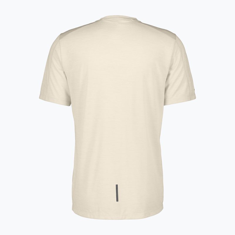 Pánske bežecké tričko SCOTT Endurance Lt cotton white 2