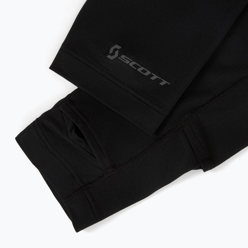 Damska koszulka z długim rękawem do biegania SCOTT Endurance Tech czarna/purpurowa płynna 5