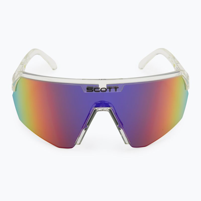 Slnečné okuliare SCOTT Sport Shield priesvitné/teal chrómové 3