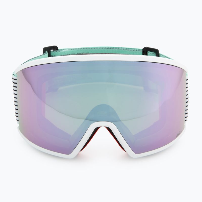 Lyžiarske okuliare SCOTT Ambit white/mint green/amp lavender chrome 2