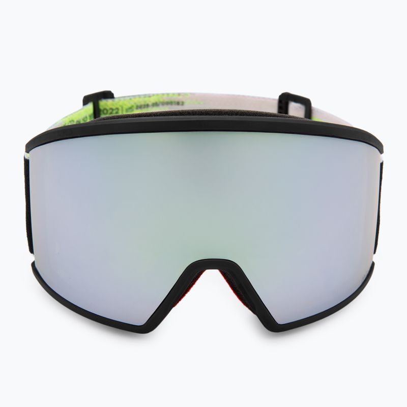 Lyžiarske okuliare SCOTT Ambit black/neon yellow/amp white chrome 2